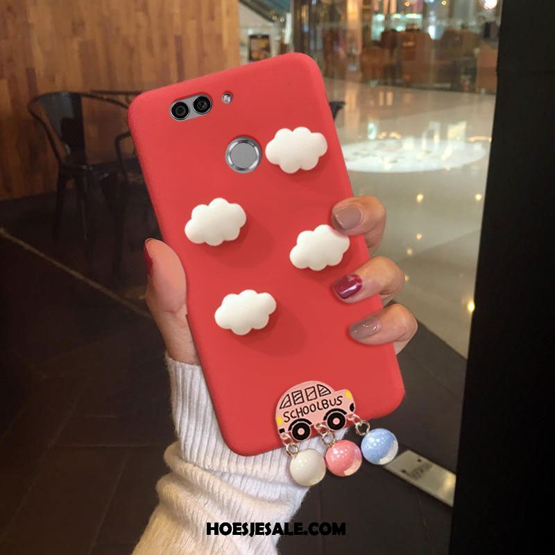 Xiaomi Mi 8 Lite Hoesje Mini Scheppend Jeugd Rood Persoonlijk Goedkoop