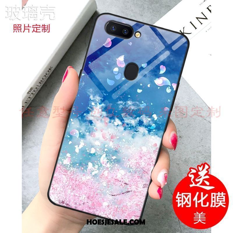 Xiaomi Mi 8 Lite Hoesje Mobiele Telefoon Glas Blauw Pas Mini Goedkoop