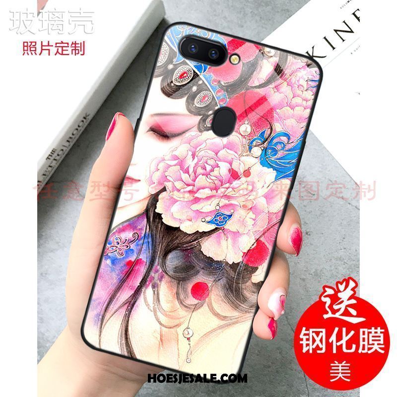 Xiaomi Mi 8 Lite Hoesje Mobiele Telefoon Glas Blauw Pas Mini Goedkoop