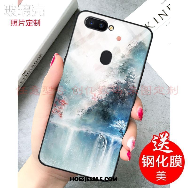 Xiaomi Mi 8 Lite Hoesje Mobiele Telefoon Glas Blauw Pas Mini Goedkoop