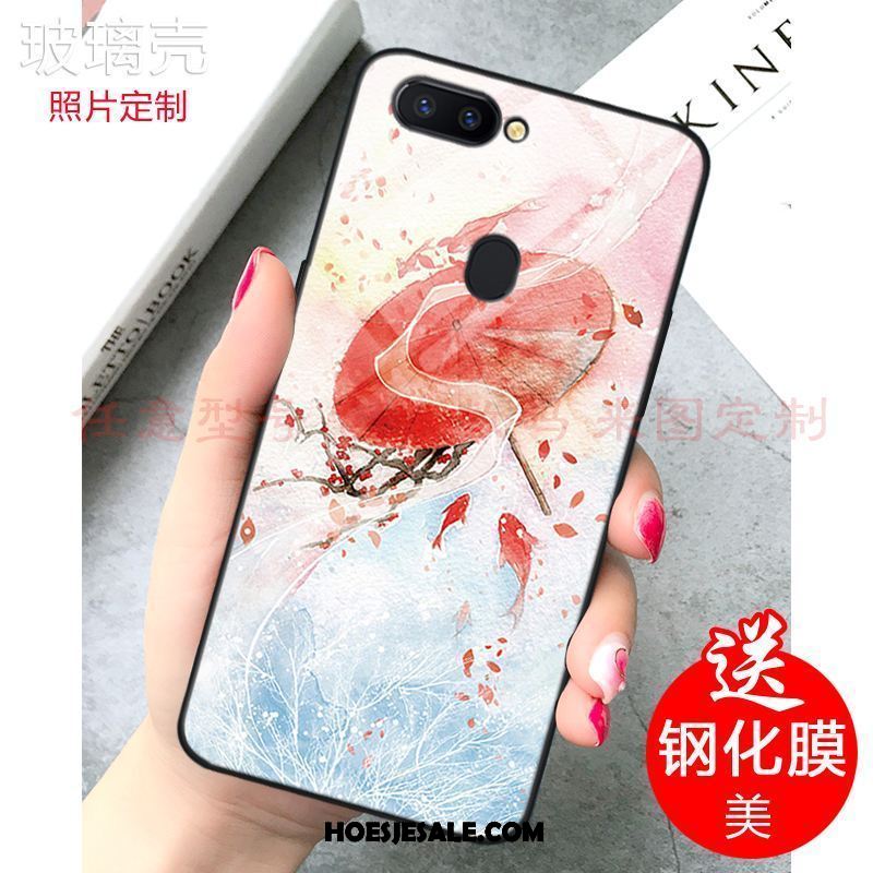 Xiaomi Mi 8 Lite Hoesje Mobiele Telefoon Glas Blauw Pas Mini Goedkoop