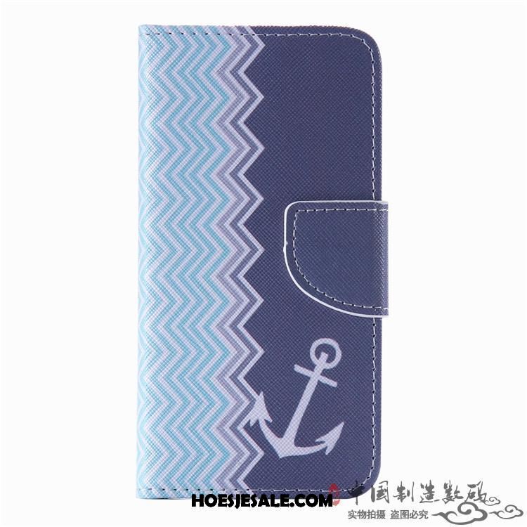 Xiaomi Mi 8 Lite Hoesje Siliconen Blauw Wind Kunst Bescherming Kopen