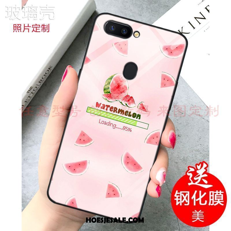 Xiaomi Mi 8 Lite Hoesje Vers Watermeloen Citroen Mobiele Telefoon Roze Kopen