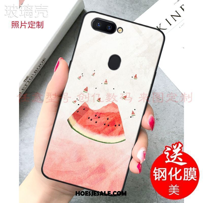 Xiaomi Mi 8 Lite Hoesje Vers Watermeloen Citroen Mobiele Telefoon Roze Kopen