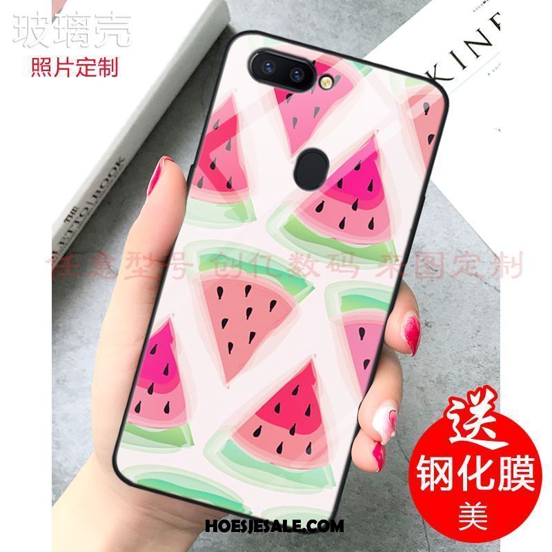 Xiaomi Mi 8 Lite Hoesje Vers Watermeloen Citroen Mobiele Telefoon Roze Kopen