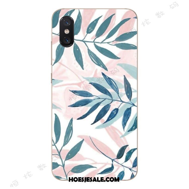 Xiaomi Mi 8 Pro Hoesje All Inclusive Anti-fall Patroon Bloemen Roze Sale