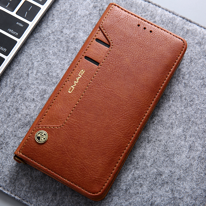 Xiaomi Mi 8 Pro Hoesje All Inclusive Leren Etui Echt Leer Anti-fall Hoes Kopen