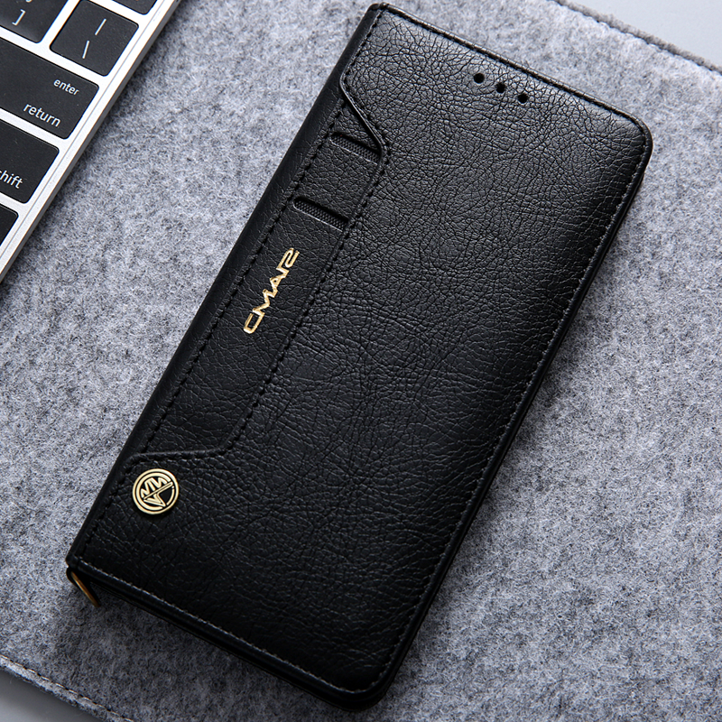 Xiaomi Mi 8 Pro Hoesje All Inclusive Leren Etui Echt Leer Anti-fall Hoes Kopen