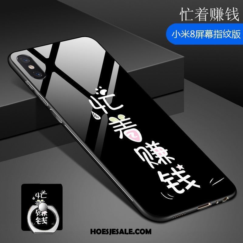 Xiaomi Mi 8 Pro Hoesje Gehard Glas Zacht Patroon Mobiele Telefoon Mini Kopen