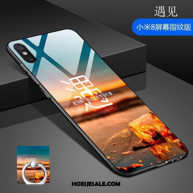 Xiaomi Mi 8 Pro Hoesje Gehard Glas Zacht Patroon Mobiele Telefoon Mini Kopen