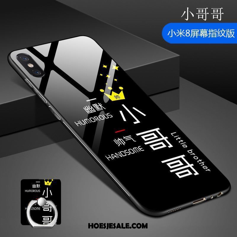 Xiaomi Mi 8 Pro Hoesje Gehard Glas Zacht Patroon Mobiele Telefoon Mini Kopen