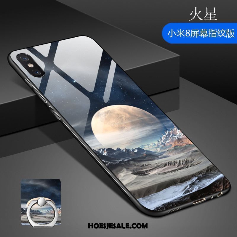 Xiaomi Mi 8 Pro Hoesje Gehard Glas Zacht Patroon Mobiele Telefoon Mini Kopen