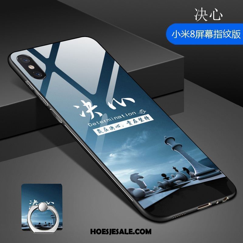 Xiaomi Mi 8 Pro Hoesje Gehard Glas Zacht Patroon Mobiele Telefoon Mini Kopen