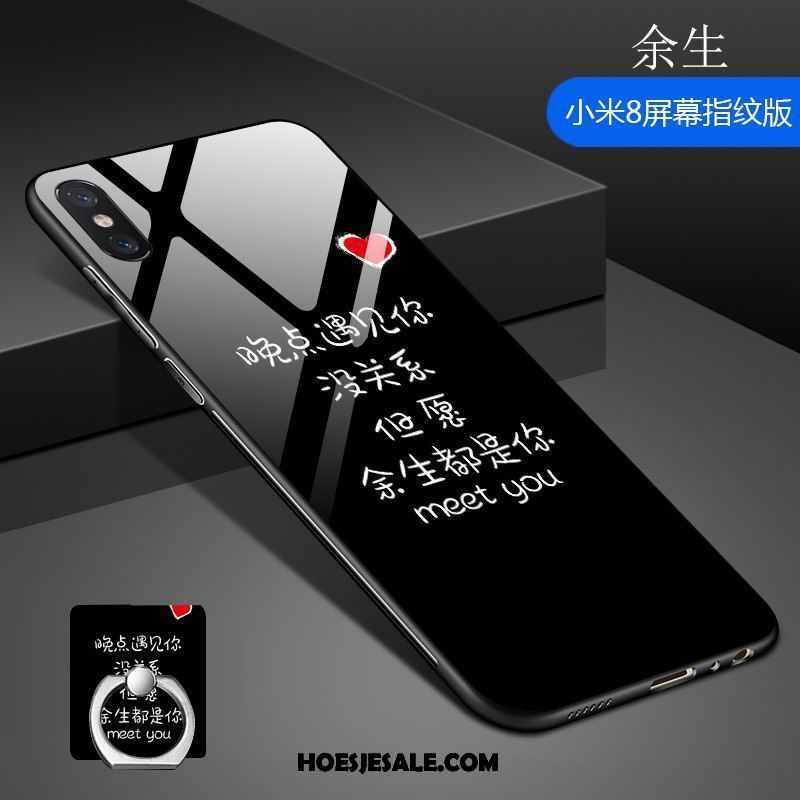 Xiaomi Mi 8 Pro Hoesje Gehard Glas Zacht Patroon Mobiele Telefoon Mini Kopen
