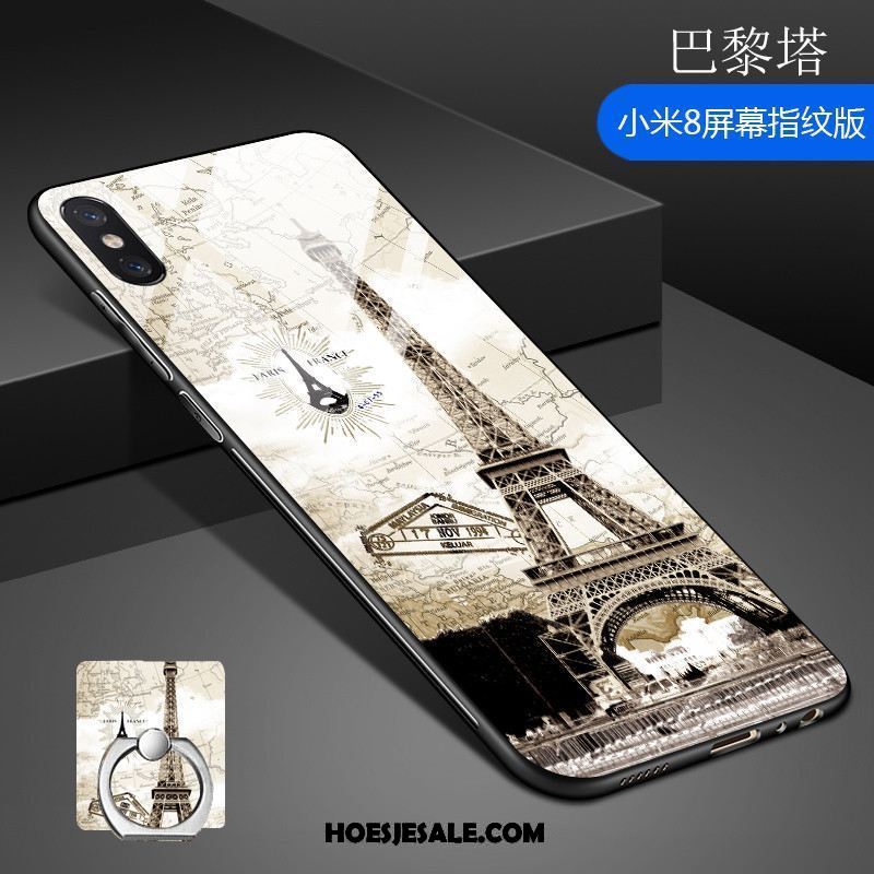 Xiaomi Mi 8 Pro Hoesje Gehard Glas Zacht Patroon Mobiele Telefoon Mini Kopen