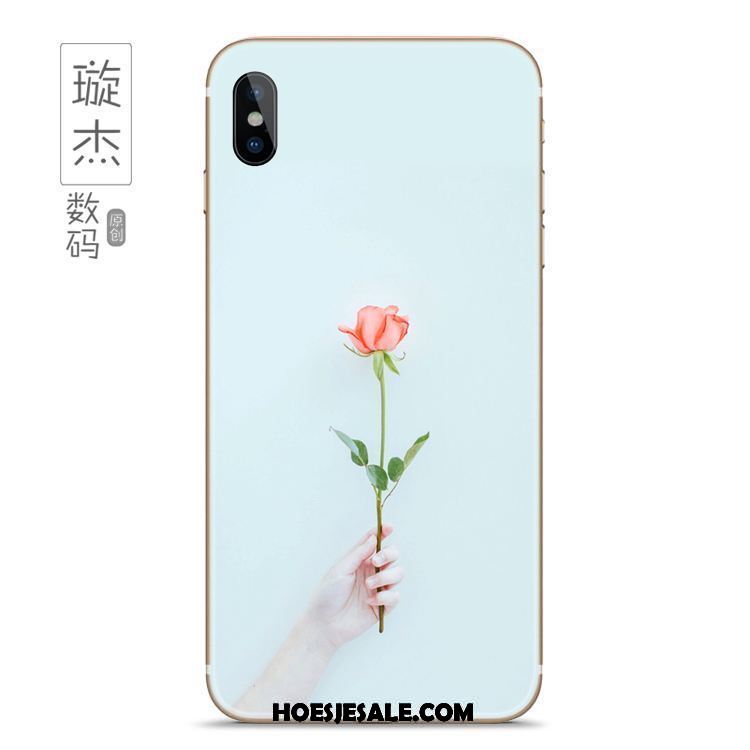 Xiaomi Mi 8 Pro Hoesje Groen Vers Bloemen Jeugd Scheppend Goedkoop