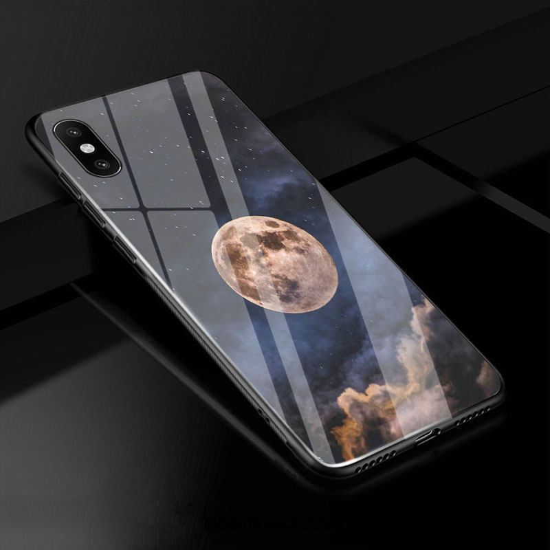 Xiaomi Mi 8 Pro Hoesje Hoes Gehard Glas Patroon All Inclusive Blauw Kopen