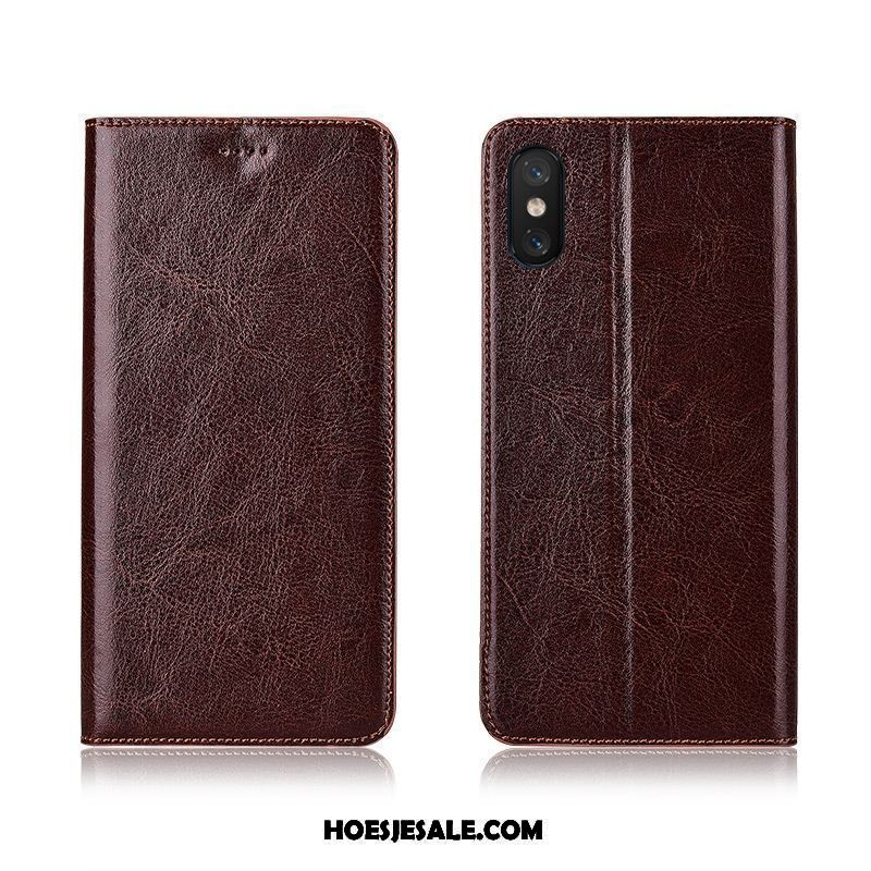 Xiaomi Mi 8 Pro Hoesje Nieuw Leren Etui Siliconen Patroon Mobiele Telefoon Sale