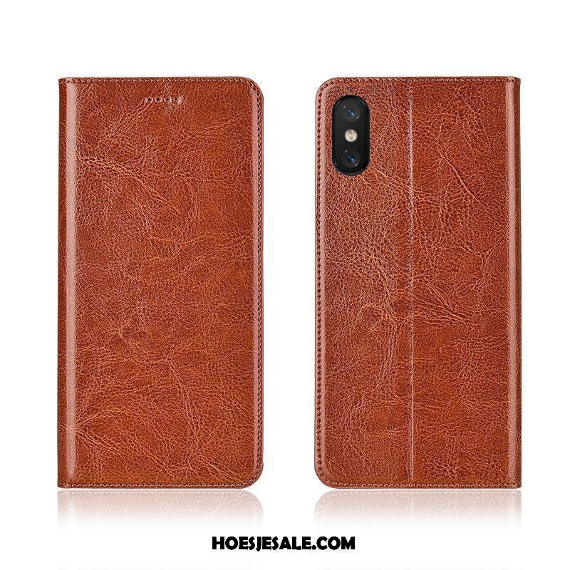 Xiaomi Mi 8 Pro Hoesje Nieuw Leren Etui Siliconen Patroon Mobiele Telefoon Sale