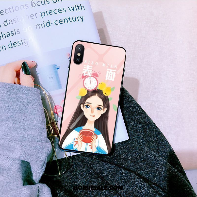 Xiaomi Mi 8 Pro Hoesje Patroon Mobiele Telefoon Anti-fall Mini Net Red Winkel