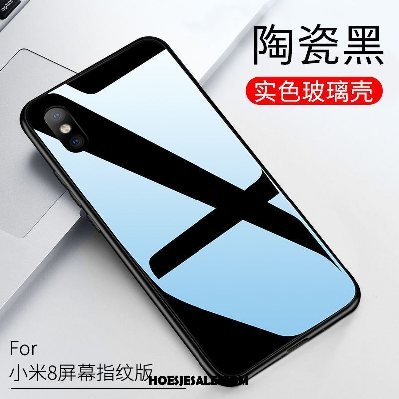 Xiaomi Mi 8 Pro Hoesje Rood All Inclusive Mobiele Telefoon Anti-fall Patroon