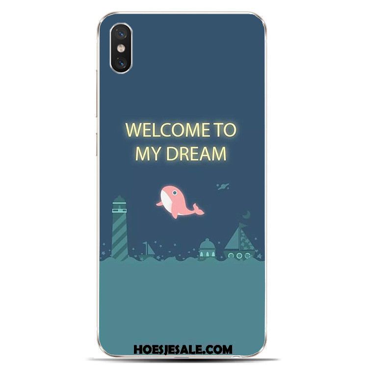 Xiaomi Mi 8 Pro Hoesje Siliconen Mooi Bescherming Patroon Chinese Stijl Sale