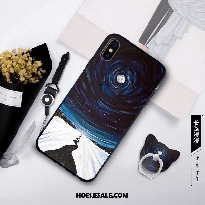 Xiaomi Mi 8 Pro Hoesje Siliconen Trend Mini Roze Skärmskydd Sale