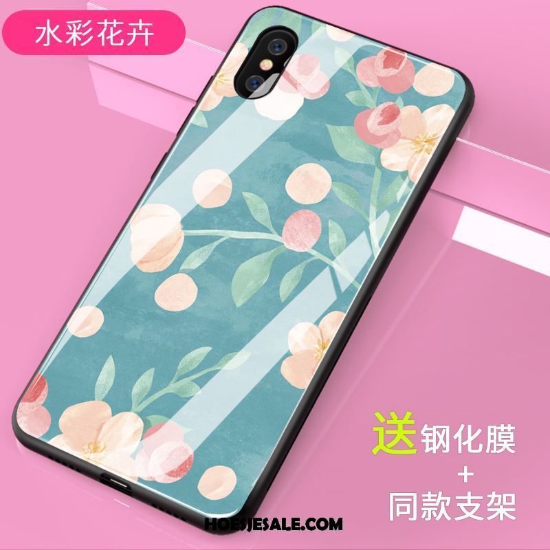 Xiaomi Mi 8 Pro Hoesje Spotprent Scheppend Hoes Bescherming Glas Korting