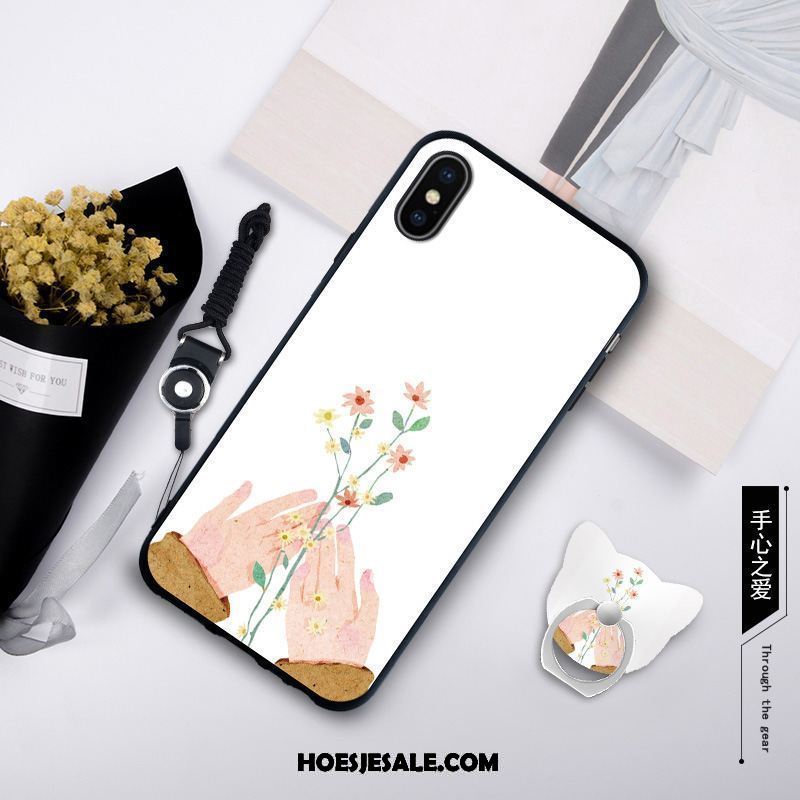 Xiaomi Mi 8 Pro Hoesje Trendy Merk Tempereren Patroon Siliconen Skärmskydd Sale