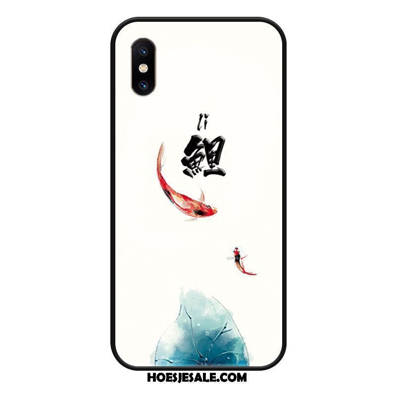 Xiaomi Mi 8 Pro Hoesje Vers Doorzichtig Mobiele Telefoon Roze Kunst Korting