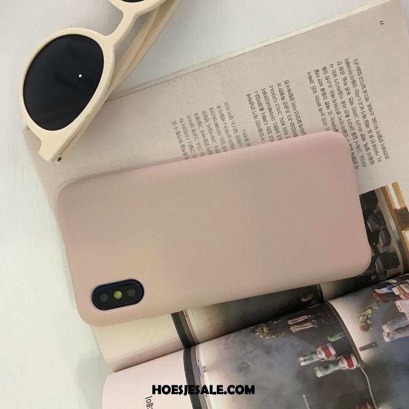 Xiaomi Mi 8 Pro Hoesje Zacht Patroon Eenvoudige Effen Kleur All Inclusive Kopen