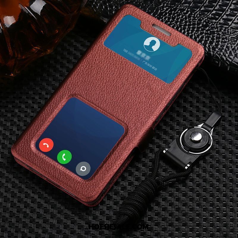 Xiaomi Mi 8 Se Hoesje All Inclusive Anti-fall Rood Persoonlijk Donkerblauw