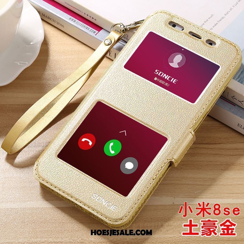 Xiaomi Mi 8 Se Hoesje All Inclusive Mobiele Telefoon Nieuw Trendy Merk Leren Etui Goedkoop