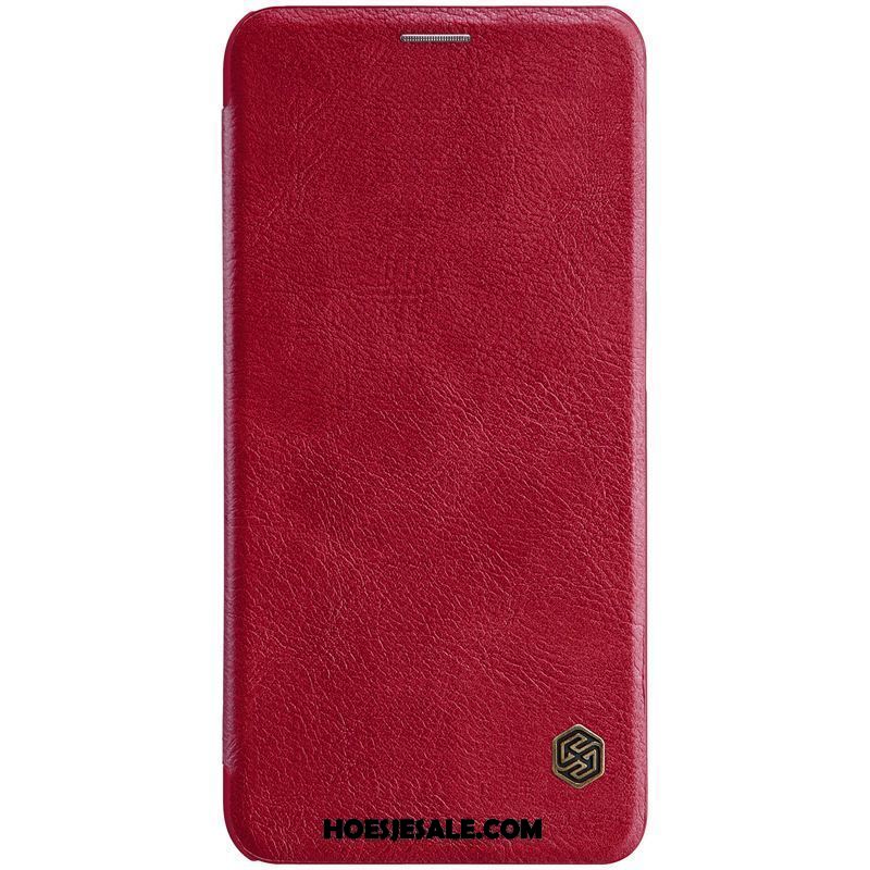 Xiaomi Mi 8 Se Hoesje Bedrijf Goud Leren Etui Hoes Mobiele Telefoon Sale