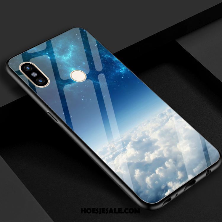 Xiaomi Mi 8 Se Hoesje Gehard Glas Ster Heelal Zwart Spiegel Korting