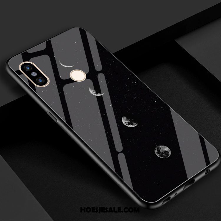 Xiaomi Mi 8 Se Hoesje Gehard Glas Ster Heelal Zwart Spiegel Korting