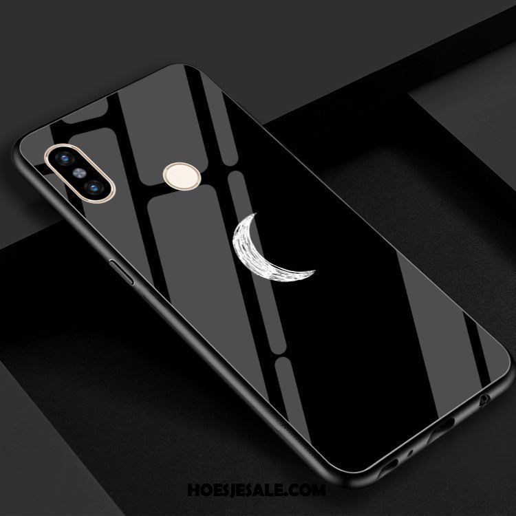 Xiaomi Mi 8 Se Hoesje Gehard Glas Ster Heelal Zwart Spiegel Korting