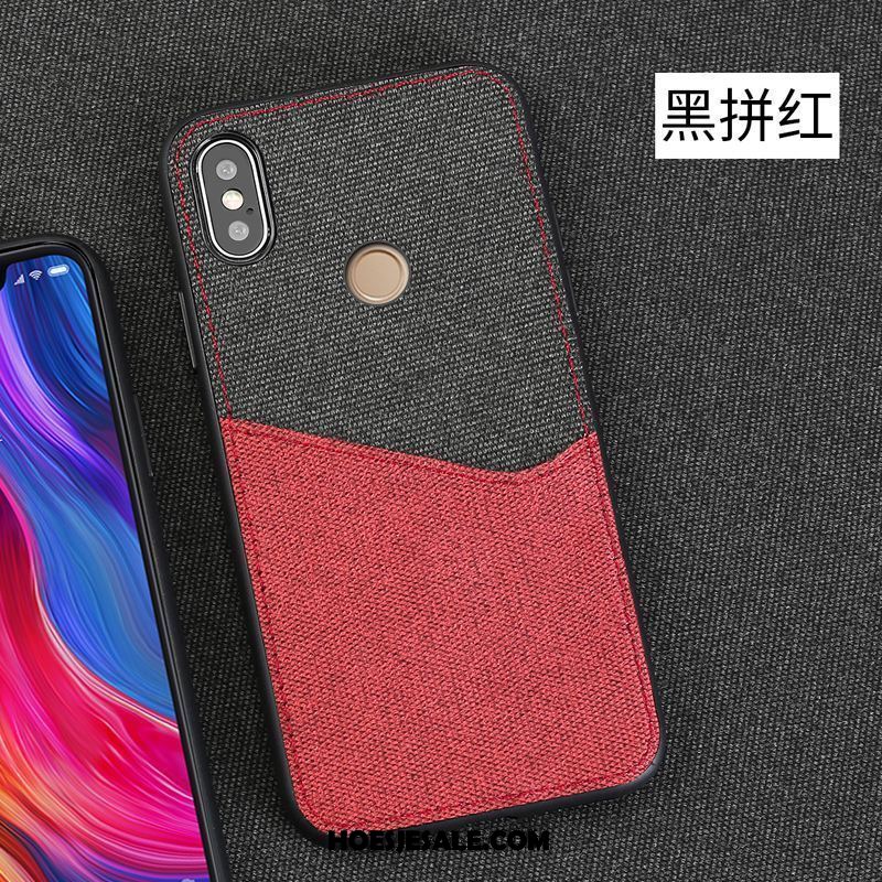 Xiaomi Mi 8 Se Hoesje Kaart Patroon Mini Roze Anti-fall Korting