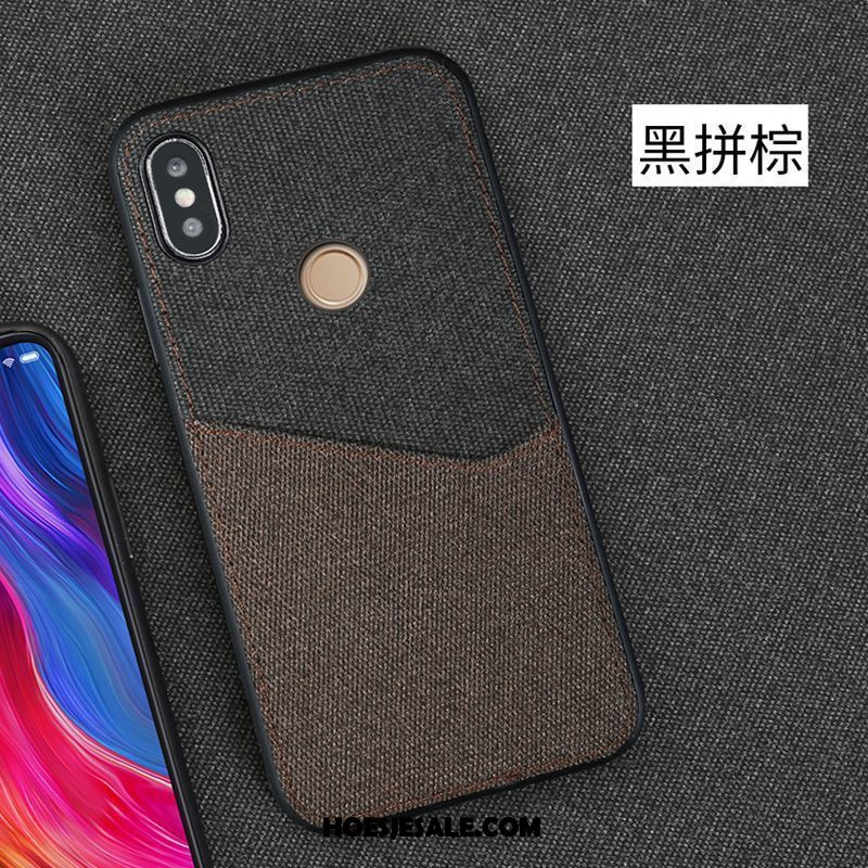 Xiaomi Mi 8 Se Hoesje Kaart Patroon Mini Roze Anti-fall Korting