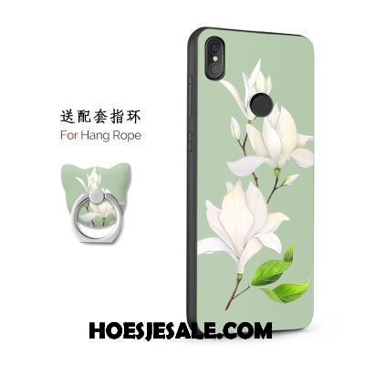 Xiaomi Mi 8 Se Hoesje Mini Siliconen Ring Reliëf Hoes Goedkoop