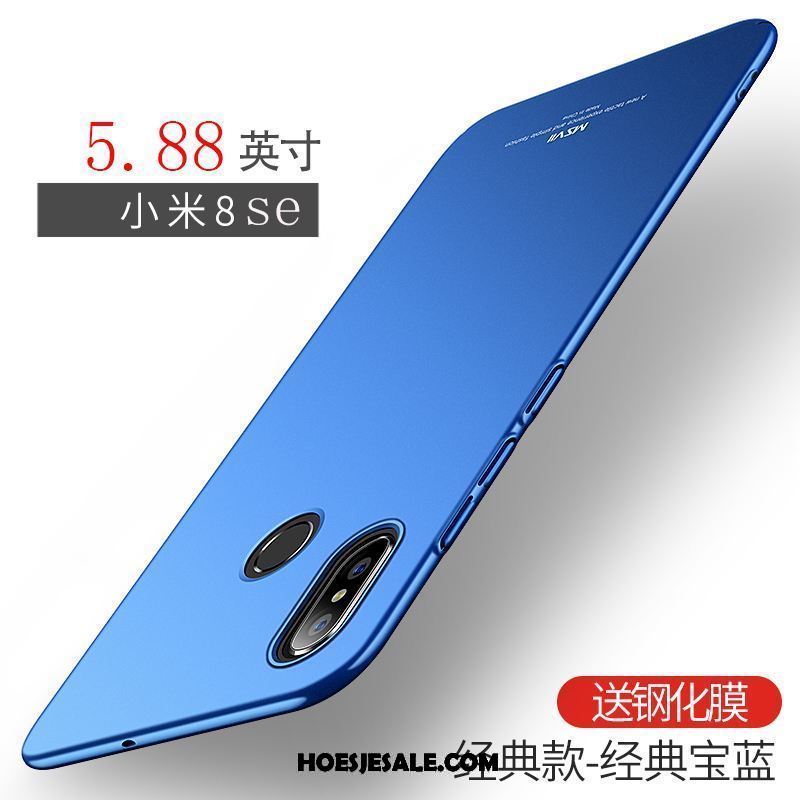 Xiaomi Mi 8 Se Hoesje Mobiele Telefoon Blauw Lichte En Dun Anti-fall Bescherming Sale