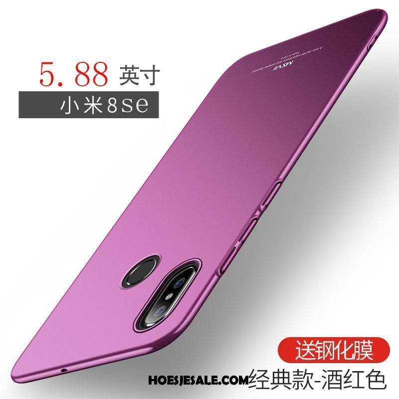 Xiaomi Mi 8 Se Hoesje Mobiele Telefoon Blauw Lichte En Dun Anti-fall Bescherming Sale