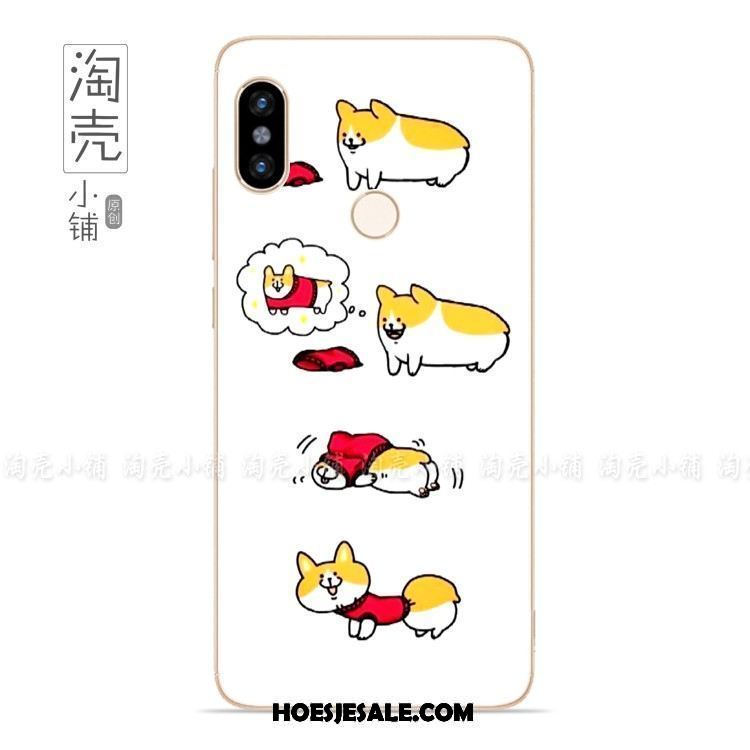 Xiaomi Mi 8 Se Hoesje Mobiele Telefoon Wit Mooie Hond Mini Goedkoop