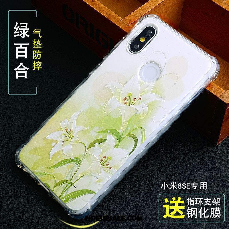 Xiaomi Mi 8 Se Hoesje Patroon Gasbag Reliëf Anti-fall Mobiele Telefoon Korting