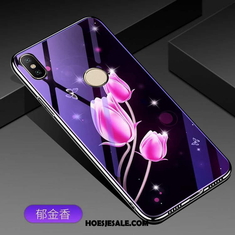 Xiaomi Mi 8 Se Hoesje Purper Mini Skärmskydd Tempereren Trend Kopen