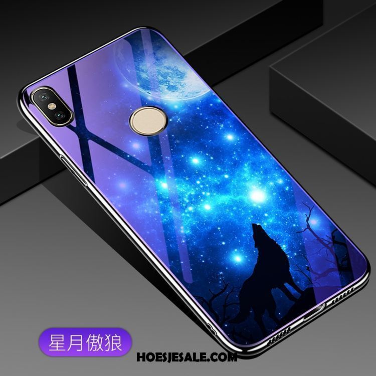 Xiaomi Mi 8 Se Hoesje Purper Mini Skärmskydd Tempereren Trend Kopen