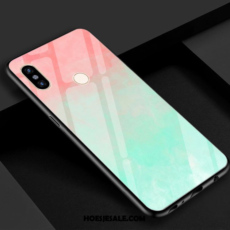 Xiaomi Mi 8 Se Hoesje Rood Verloop Mobiele Telefoon Purper Kleur Goedkoop