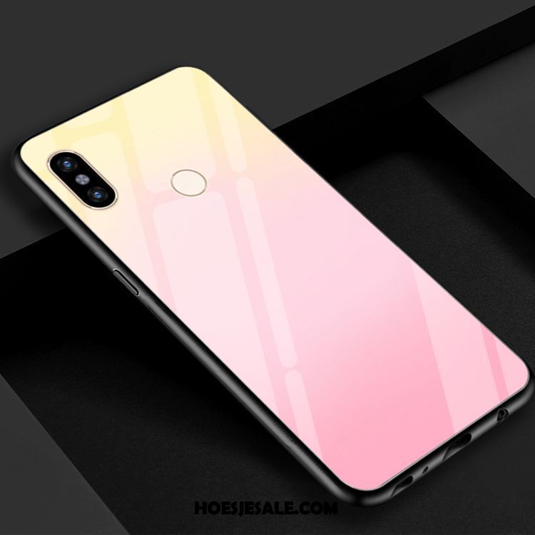 Xiaomi Mi 8 Se Hoesje Rood Verloop Mobiele Telefoon Purper Kleur Goedkoop