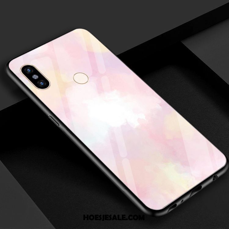 Xiaomi Mi 8 Se Hoesje Rood Verloop Mobiele Telefoon Purper Kleur Goedkoop