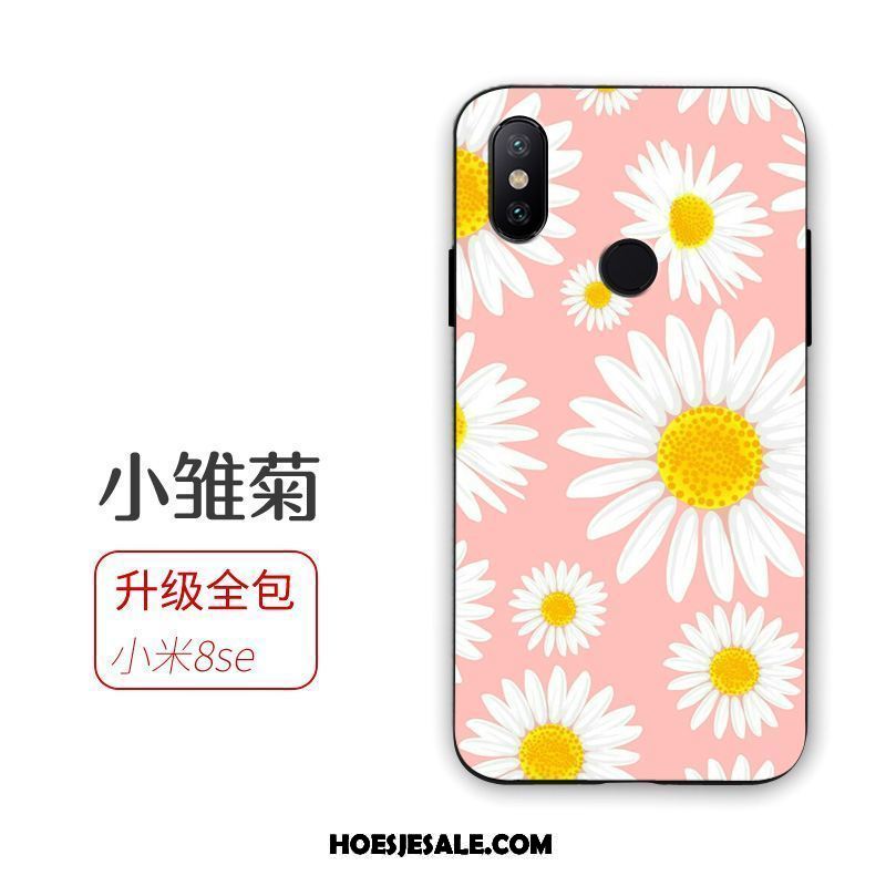 Xiaomi Mi 8 Se Hoesje Siliconen Hoes Roze Hanger Mini Sale